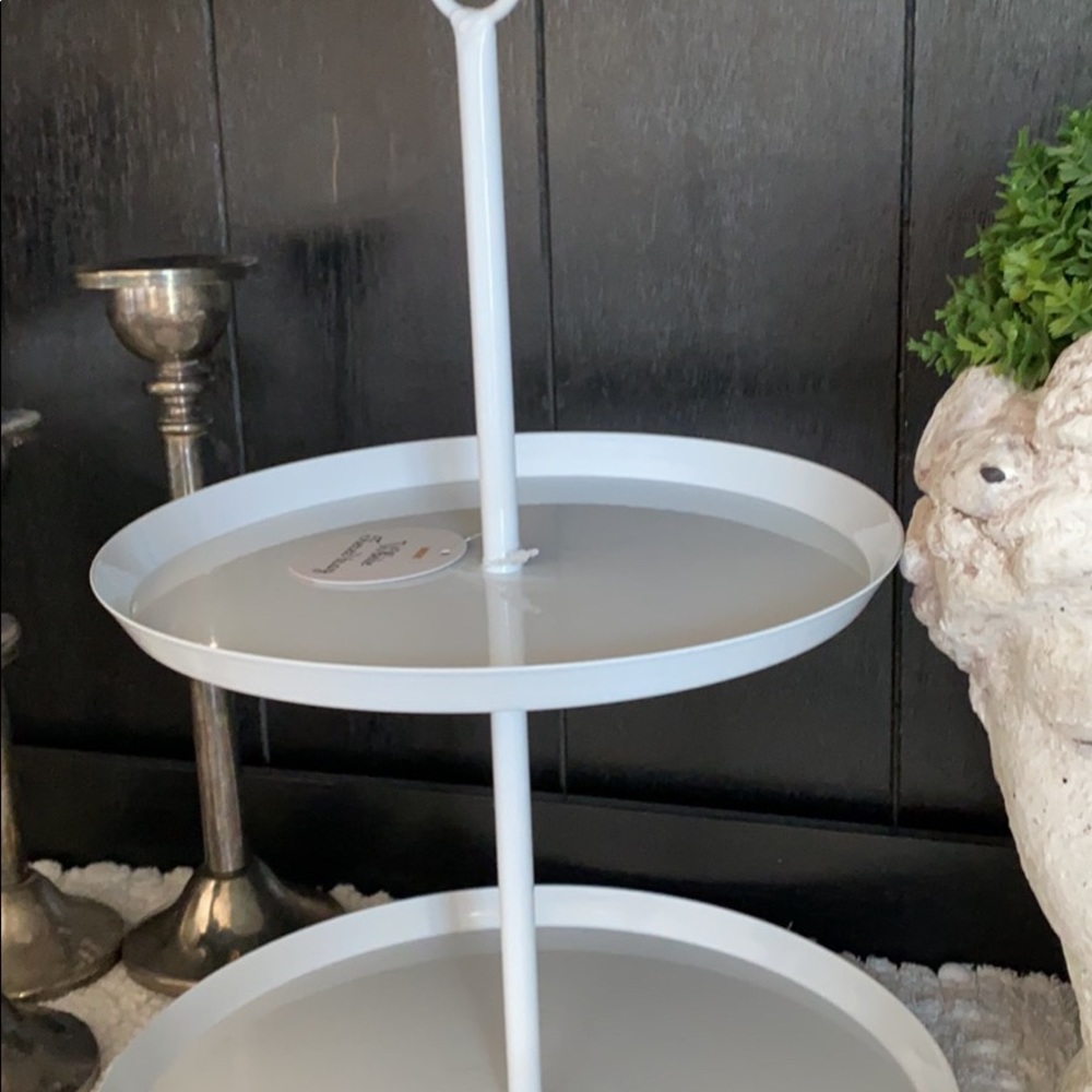 Target White Tiered Tray